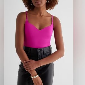 EXPRESS: Body Contour Sweetheart Neckline Bodysuit